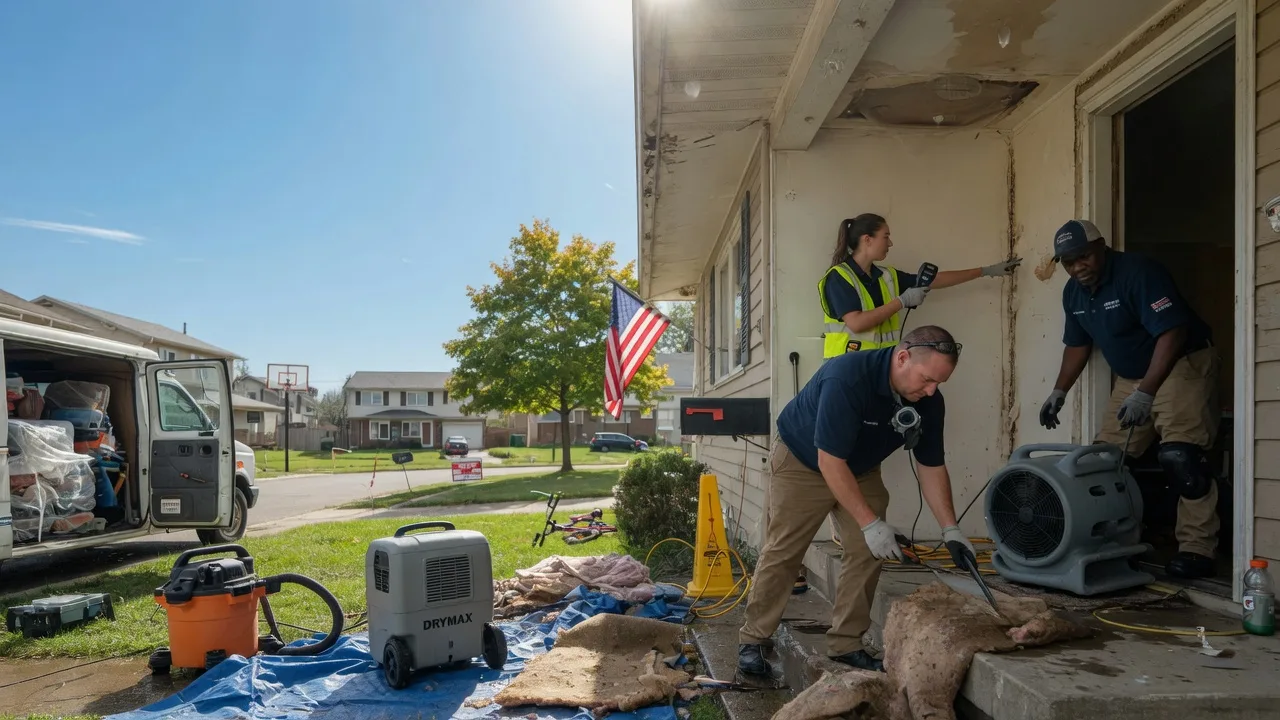 Water Damage Restoration in Paloma, IL near me